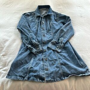 A&F Denim Shirt Dress